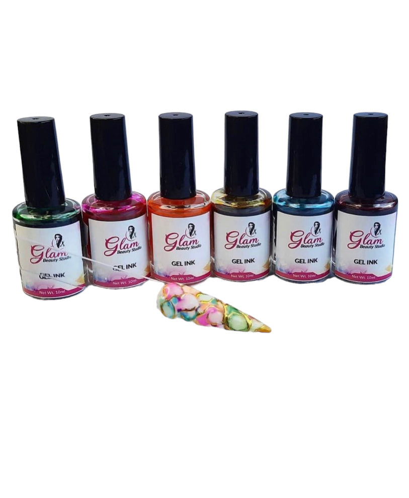 NAIL ART - MARBLE INK #04