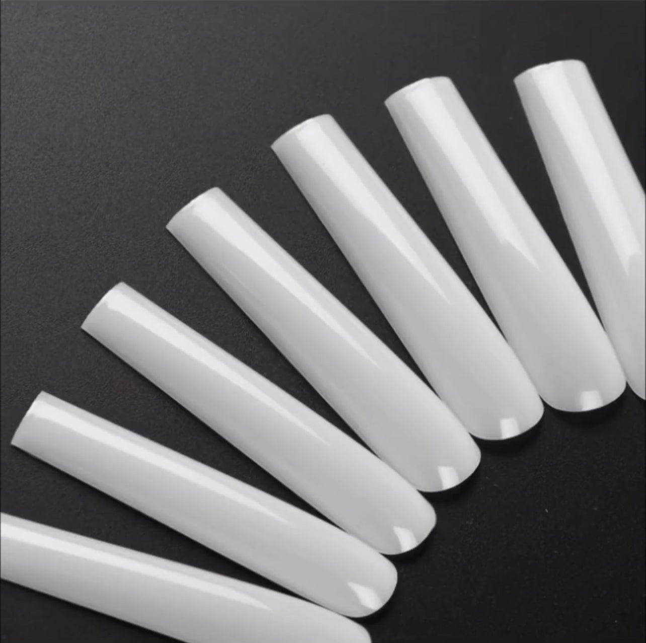 NAIL TIPS SQUARE PRESS-ON 3XL