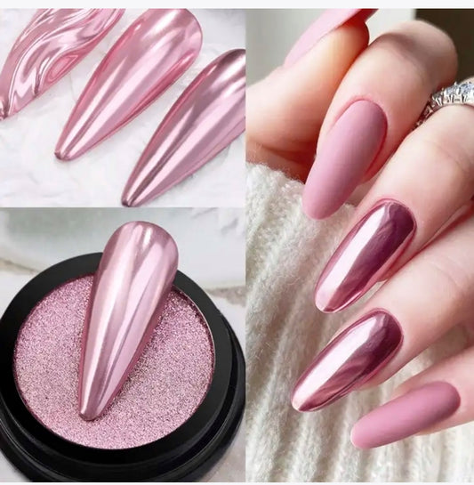 CHROME POWDER SOFT PINK