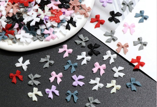 BOW CHARMS 10pcs