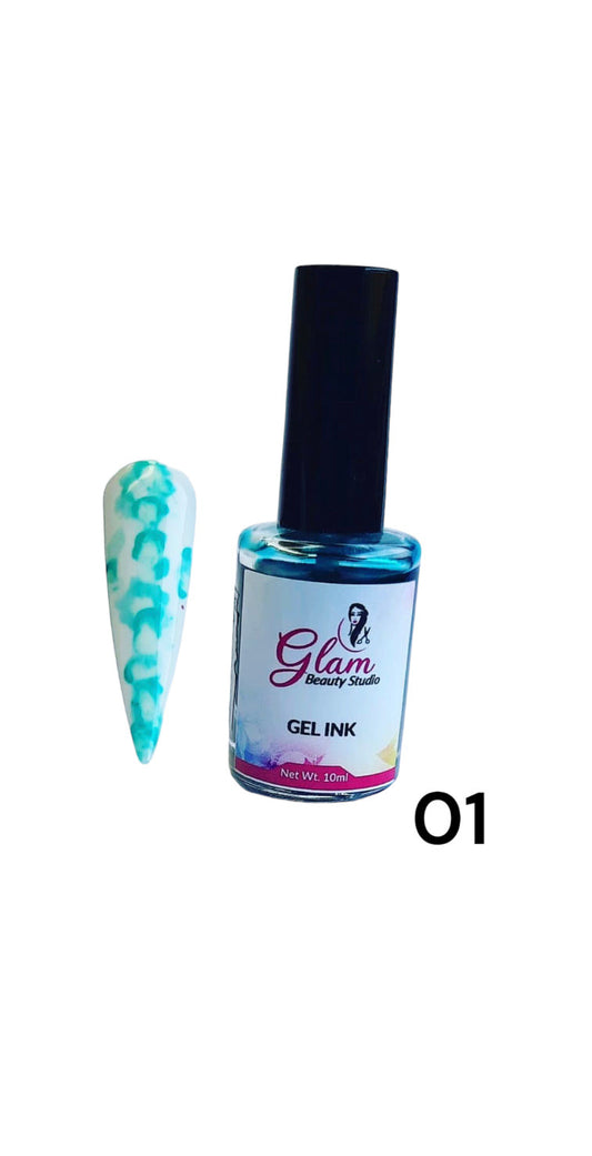 NAIL ART - MARBLE INK #01