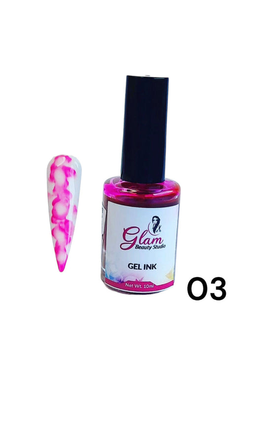 NAIL ART - MARBLE INK #03