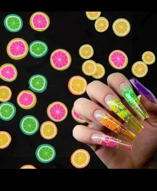 NAIL ART  MIXED FRUIT